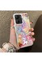 Xiaomi Poco C65 Compatible Acrylic Hard Back Panel with Silicone Edges and Pony Pattern Phone Case - 2