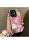 Tecno Spark 10 Pro(Ki7) Compatible Acrylic Hard Back Panel with Silicone Edges Pinkie Pie Patterned Phone Case - 2