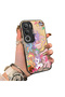 Vivo Y29 5g(V2420) Compatible Acrylic Hard Back Panel Silicone Edged Phone Case with Pony Pattern