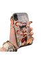iPhone Xr Compatible Acrylic Hard Back Panel with Silicone Edges Opaque Nezha Pattern Phone Case