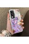 Vivo Y04 Compatible Acrylic Hard Back Panel with Silicone Edges Twilight Sparkle Patterned Phone Case - 2