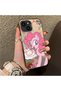 Pinkie Pie Patterned Phone Case with Acrylic Hard Back Panel and Silicone Edges, Compatible with iPhone 13/14 - 2