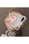 Fluttershy Pattern Phone Case with Acrylic Hard Back Panel and Silicone Edge, Compatible with iPhone 7/8/Se 2020 2022 - 5