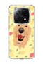 Redmi Note 14 Pro Plus 5g Compatible Yellow Dog Lemon Printed Transparent Phone Case