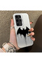 Samsung Galaxy S24 Ultra Compatible Acrylic Hard Back Panel with Silicone Edges Batman Patterned Phone Case - 2