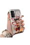 Samsung Galaxy A54 Compatible Acrylic Hard Back Panel with Silicone Edges Opaque Nezha Pattern Phone Case