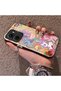Vivo Y56 Compatible Acrylic Hard Back Panel Silicone Edged Phone Case with Pony Pattern - 3