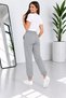 Premium Quality Comfortable Fit 3-Ply Cotton Tracking Pants with Elastic Waistband - 3