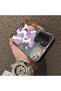 Samsung Galaxy A17 4G/5G Compatible Acrylic Hard Back Panel with Silicone Edges Rarity Pattern Phone Case - 4