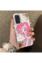 Pinkie Pie Patterned Phone Case with Silicone Edges and Acrylic Hard Back Panel Compatible with Samsung Galaxy A33 - 2