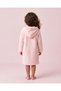 Girls Pink Embroidered Hooded Nightshirt - 4