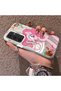 Pinkie Pie Patterned Phone Case with Silicone Edges and Acrylic Hard Back Panel Compatible with Samsung Galaxy S24 Plus - 3