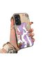 Samsung Galaxy A34 Compatible Acrylic Hard Back Panel with Silicone Edges Rarity Patterned Phone Case