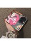 iPhone 15 Pro Max Compatible Acrylic Hard Back Panel with Silicone Edges Pinkie Pie Patterned Phone Case - 5