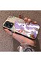 Xiaomi Redmi Note 12 5g Compatible Acrylic Hard Back Panel Silicone Edged Phone Case with Rarity Pattern - 3