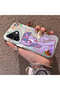 غطاء هاتف بنمط Twilight Sparkle متوافق مع iPhone 16، مصنوع من الأكريليك الصلب مع حواف من السيليكون - 3