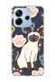 Redmi Note 14 4g Compatible Taurus Zodiac Sign Printed Transparent Phone Case