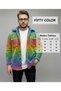 Buttoned Pocketed Plush Shirt Jacket and Jogger Sweatpants Set Combination - 7