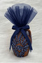 Navy Blue Luxury Ornate Bridal Henna Night Cube, Wedding Bride Groom Bridesmaid Entertainment Bride Bachelorette Party Engagement Promise Marriage Circumcision - 2