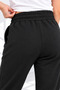 Premium Quality Comfortable Fit 3-Ply Cotton Tracking Pants with Elastic Waistband - 7