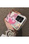 Pinkie Pie Patterned Phone Case with Silicone Edges and Acrylic Hard Back Panel Compatible with Samsung Galaxy S24 Ultra - 4