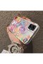 Samsung Galaxy A05 Compatible Acrylic Hard Back Panel with Silicone Edges and Pony Pattern Phone Case - 4