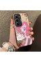 Infinix Hot 60I Compatible Acrylic Hard Back Panel with Silicone Edges Pinkie Pie Patterned Phone Case - 2