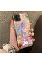 Samsung Galaxy A03/A04E/A04 Compatible Acrylic Hard Back Panel with Silicone Edges Pony Pattern Phone Case - 2