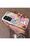 Samsung Galaxy S24 Ultra Compatible Acrylic Hard Back Panel with Silicone Edges Pony Pattern Phone Case - 3