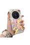 Vivo X300 Pro Compatible Acrylic Hard Back Panel with Silicone Edges Fluttershy Pattern Phone Case