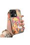 Xiaomi Poco X6 Compatible Acrylic Hard Back Panel Silicone Edged Applejack Patterned Phone Case