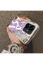 Realme C55 Compatible Acrylic Hard Back Panel with Silicone Edges Rarity Pattern Phone Case - 4