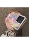 Xiaomi Poco C85 4g Compatible Acrylic Hard Back Panel with Silicone Edges and Pony Pattern Phone Case - 4