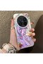 غطاء هاتف بنمط Twilight Sparkle متوافق مع Vivo X200 Pro، مصنوع من الأكريليك الصلب مع حواف سيليكون. - 2