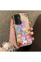 Samsung Galaxy A26 Compatible Acrylic Hard Back Panel Silicone Edged Phone Case with Pony Pattern - 2