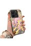 Xiaomi Redmi Note 14 4g Compatible Acrylic Hard Back Panel with Silicone Edges Fluttershy Pattern Phone Case