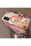 Samsung Galaxy A72 Compatible Acrylic Hard Back Panel Silicone Edged Applejack Patterned Phone Case - 3