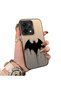Oppo Reno 14/14F Compatible Acrylic Hard Back Panel with Silicone Edges Batman Pattern Phone Case
