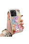 Xiaomi Redmi Note 14 4g Compatible Acrylic Hard Back Panel with Silicone Edges and Pony Pattern Phone Case