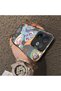 Vivo V60 Compatible Acrylic Hard Back Panel with Silicone Edges Rainbow Dash Pattern Phone Case - 4