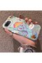 iPhone 17E Compatible Acrylic Hard Back Panel with Silicone Edges Rainbow Dash Pattern Phone Case - 3