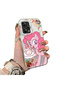 Xiaomi Redmi Note 12 Pro 5g Compatible Acrylic Hard Back Panel with Silicone Edges Pinkie Pie Patterned Phone Case