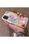 Samsung Galaxy A07 4g Compatible Acrylic Hard Back Panel with Silicone Edges and Pony Pattern Phone Case - 3