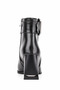 Calista Buckle Detailed Pointed Toe Women's Heeled Boots - 6