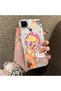 Realme C15/C25/C25S Compatible Phone Case with Acrylic Hard Back Panel and Silicone Edges, Applejack Pattern - 2