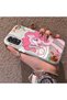 Xiaomi Redmi Note 11/Note 11S Compatible Acrylic Hard Back Panel with Silicone Edges Pinkie Pie Patterned Phone Case - 4