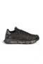 Men's Orthopedic Comfortable Sole Lace-Up Black Men's Walking and Sports Shoes Sneaker 2444 (Leather)