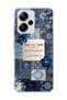 Redmi Note 13 Pro Plus 5g Compatible Blue Carpet Verse Printed Transparent Phone Case