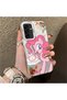 Pinkie Pie Patterned Phone Case with Silicone Edges and Acrylic Hard Back Panel Compatible with Samsung Galaxy A26 - 2