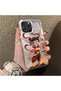 iPhone 16 Pro Max Compatible Acrylic Hard Back Panel with Silicone Edges Opaque Nezha Pattern Phone Case - 2